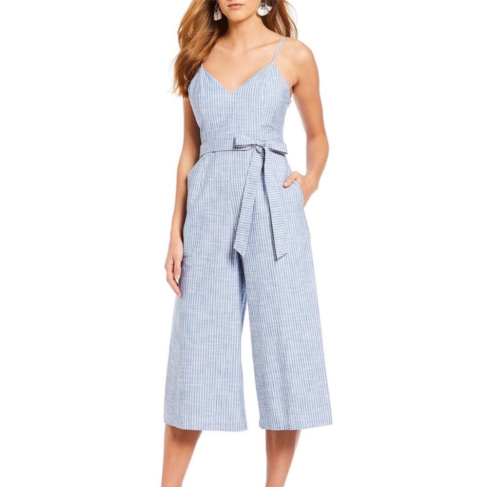 NWOT Gianni Bini Mo Striped Jumpsuit 6 - Picture 1 of 6
